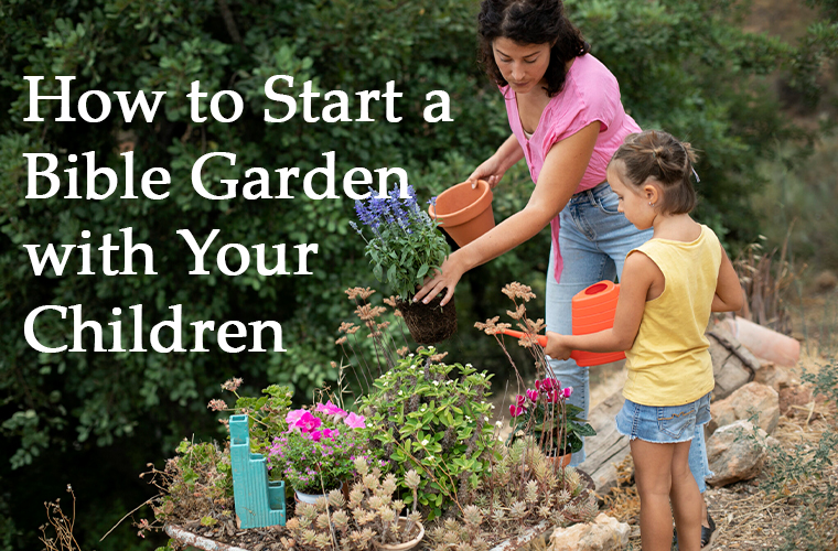 How to Start a Bible Garden with Your Children